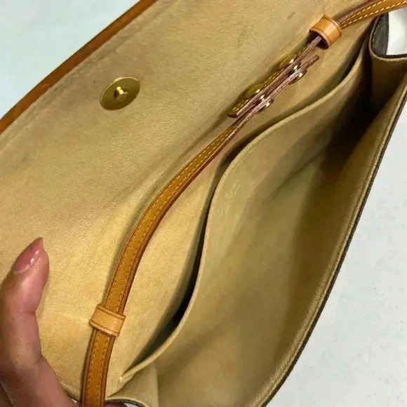 Louis Vuitton Pouchette Twin GM Authentic EUC LV Monogram Leather w/ dust bag - Picture 13 of 17